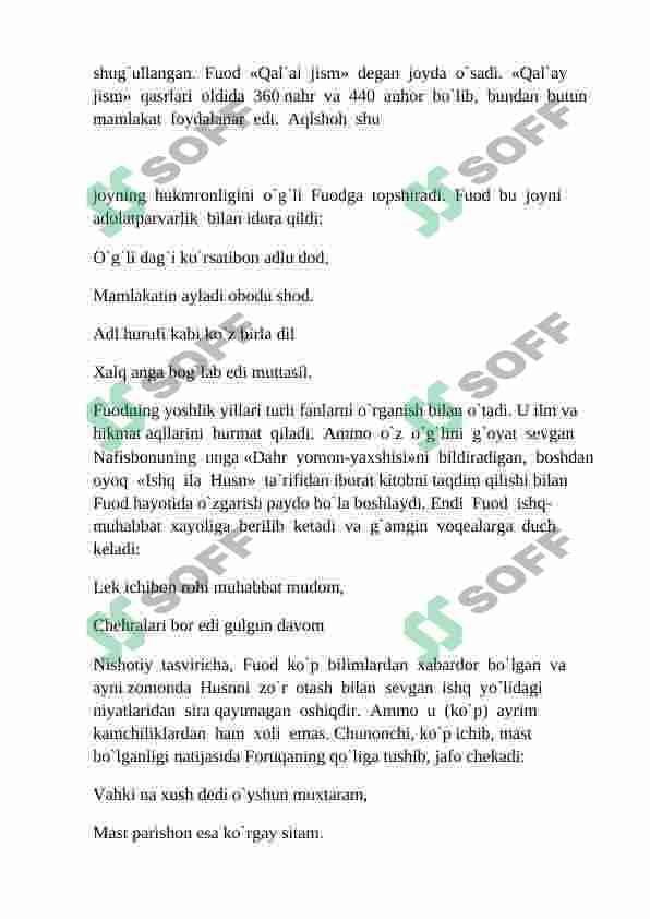 ,,Husn-u  Dil”  dostonidagi  ramziy  obrozlar   lug`atini  tuzish 6