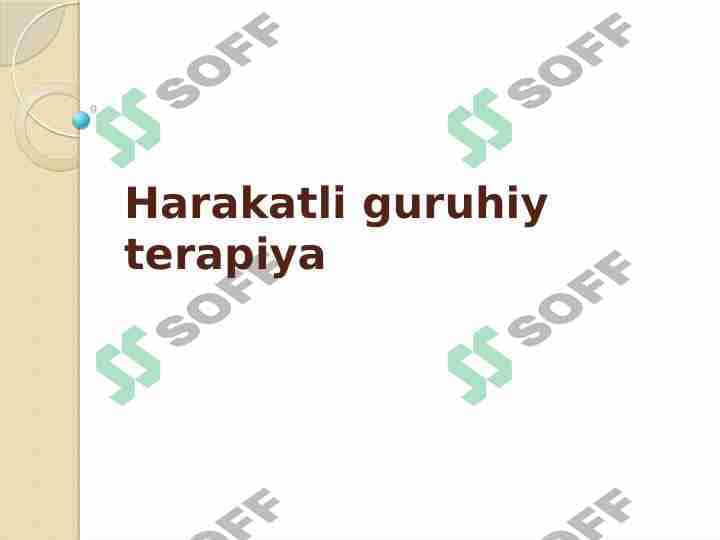 Harakatli guruhiy terapiya