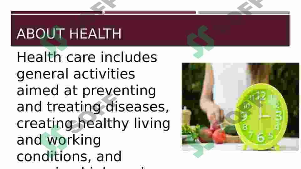 Healthy lifestyle 3