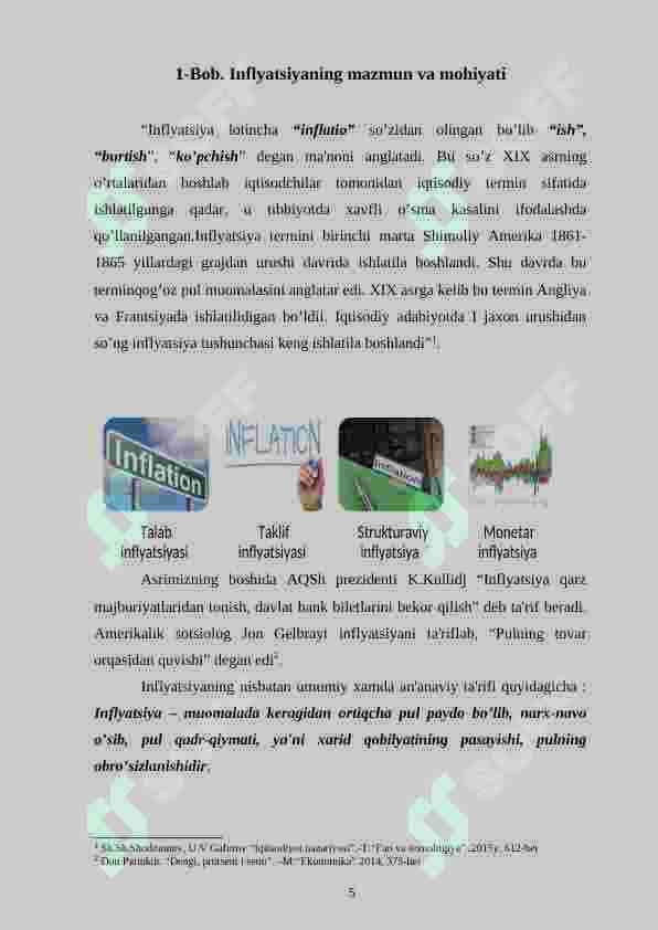 Inflyatsiya uning iqtisodiy va ijtimoiy oqibatlari 5