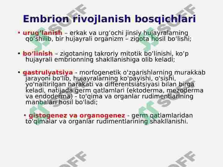 INSON EMBRIOLOGIYASI 5