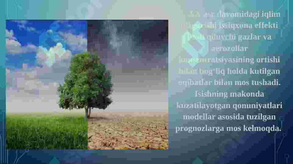 IQLIM O‘ZGARISHI. 3