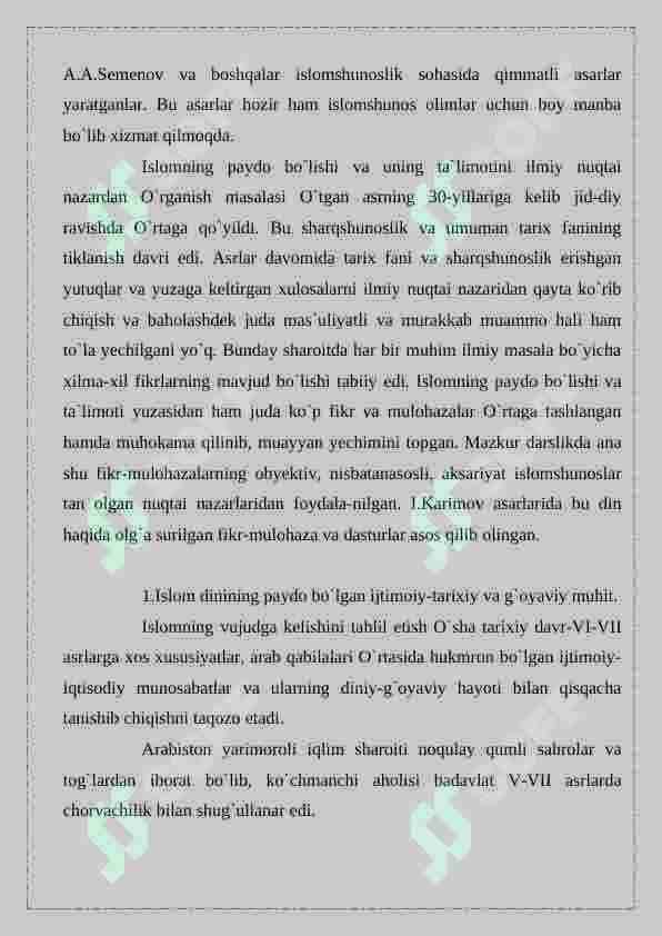 ISLOM DINI TA’LIMOTI 3