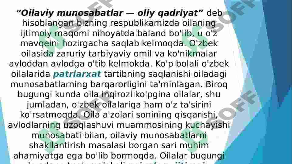 Oila tiplari va ijtimoiy funksiyalari 4