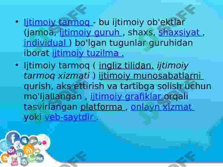 Ijtimoiy mediani baxolash 4