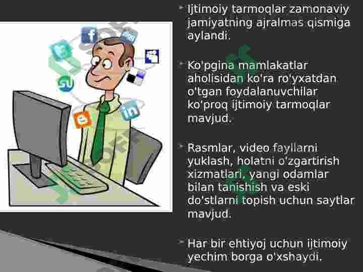 Ijtimoiy tarmoqlar 6