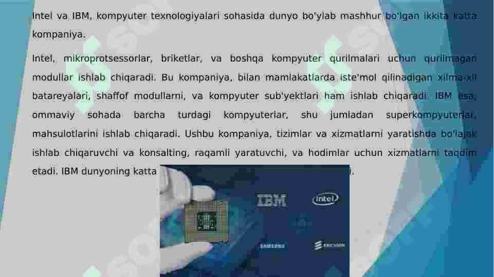 Intel IBM 8