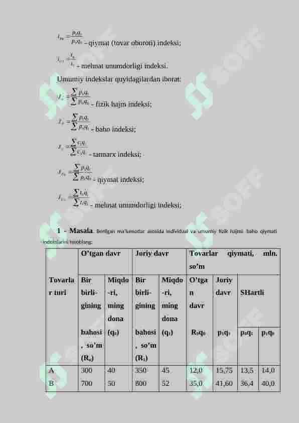 Iqtisodiy indekslar 3