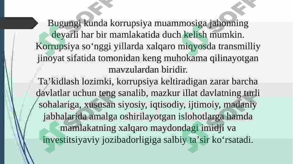 Korrupsiyani oldini olish, korrupsiya sabablarini aniqlash bartaraf etish 3
