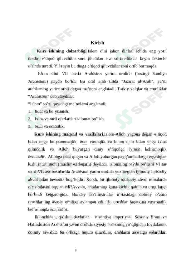 Islom dinining vujudga kelishi 3