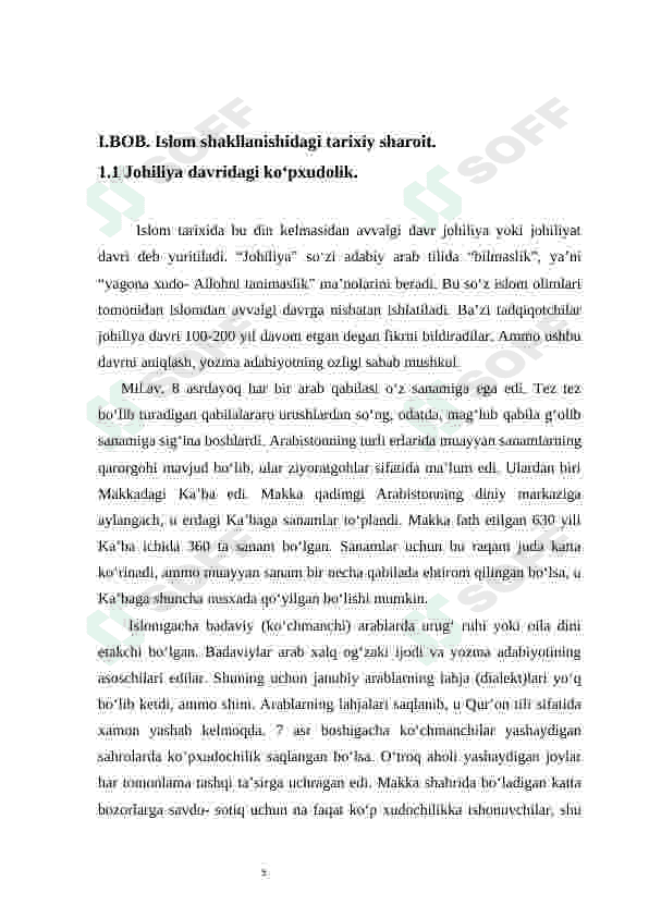 Islom dinining vujudga kelishi 5