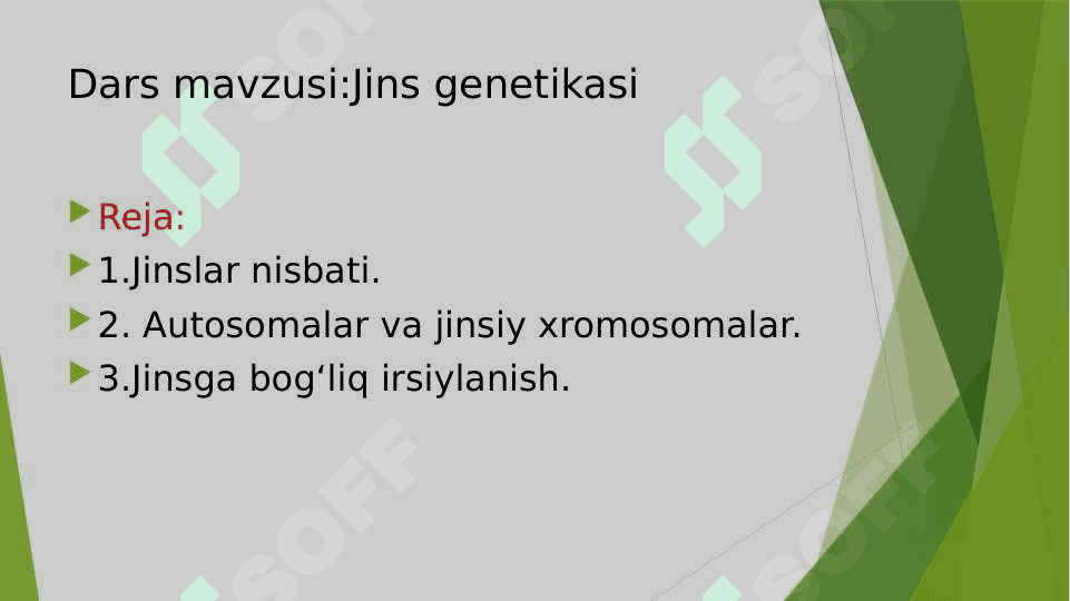 Jins Genetikasi 7