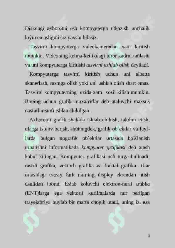 KOMPYUTER  GRAFIKASI 3