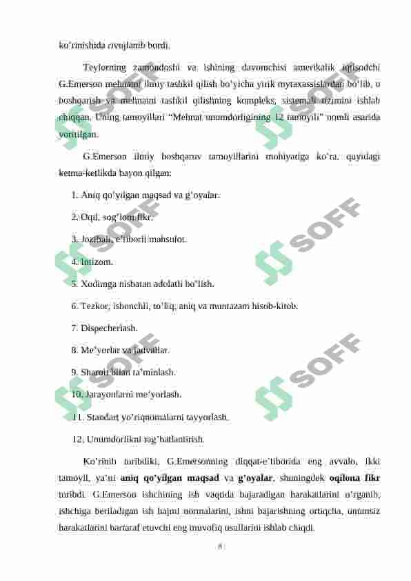 Ijtimoiy dastur va menejmentda uning o'rni 8