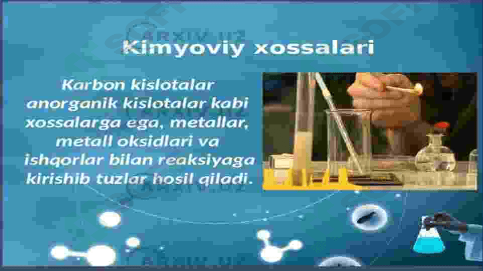Karbon kislotalar 3