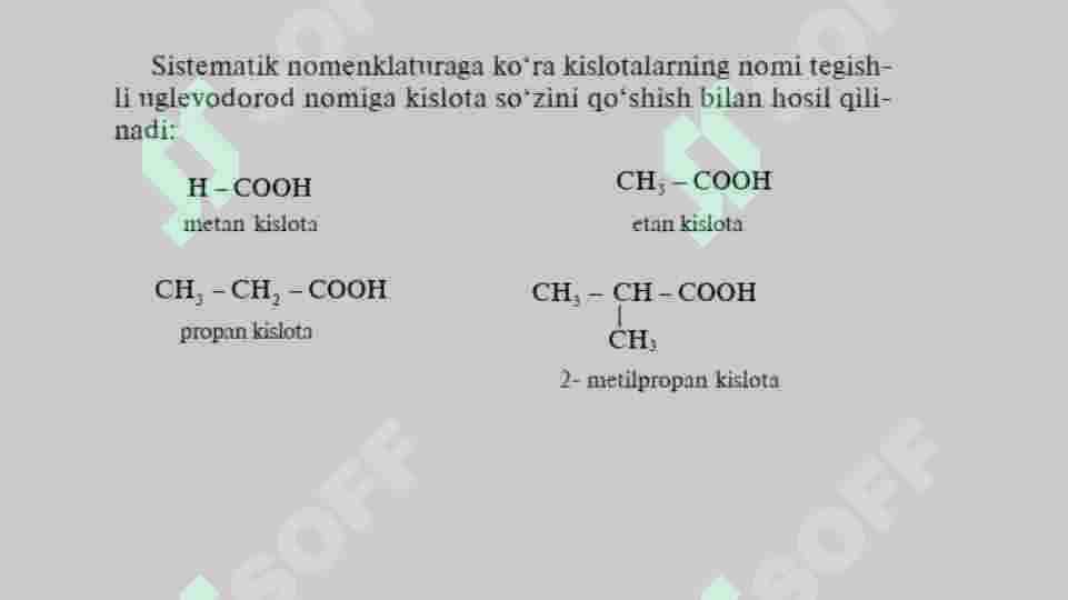 Karbon kislotalar 3