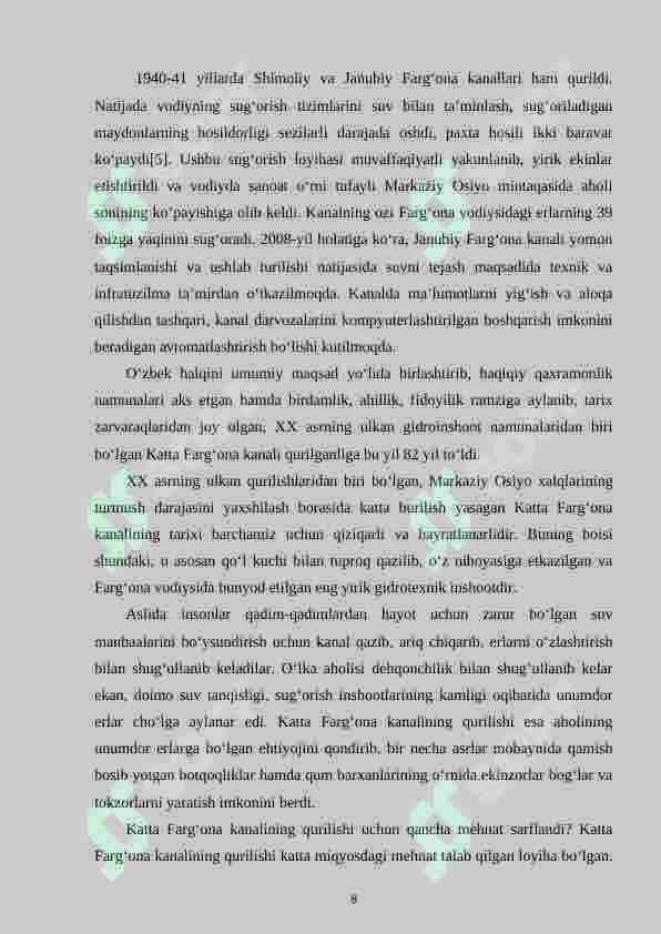 Katta Farg'ona kanali 8
