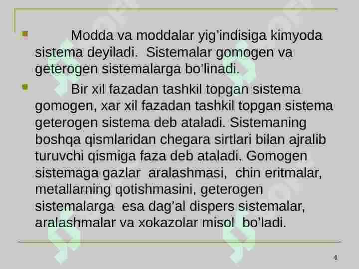 Kimyoviy muvozanat 4