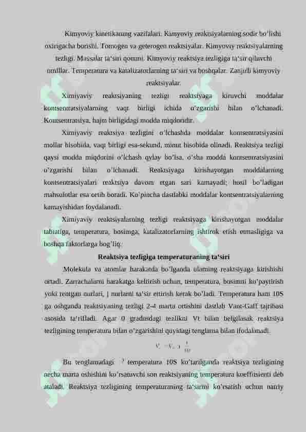 Kimyoviy reaktsiyalar 2