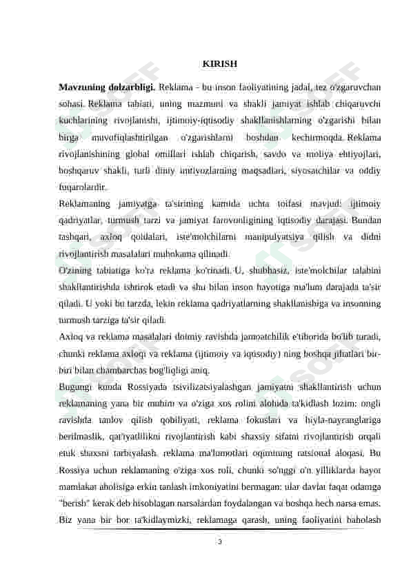 Korxonada marketing xizmati va uning tashkil qilinishi 3