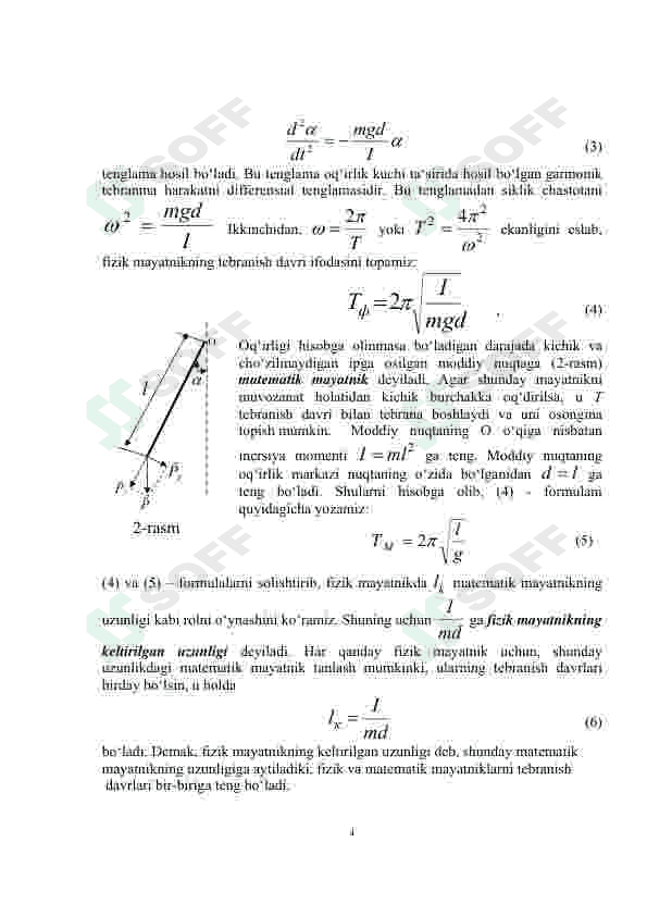 FIZIKA FANIDAN LABARATORIYA ISHLARI VA USLUBIY K'ORSATMALAR (2-qism) 4