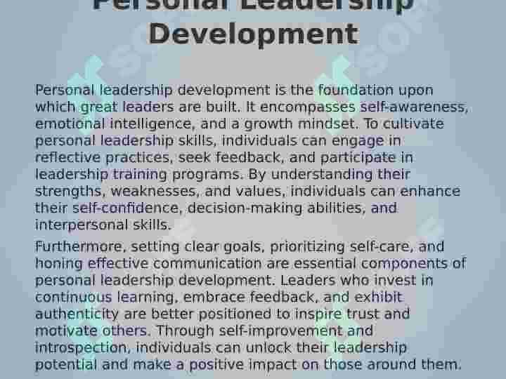 Leadership 4