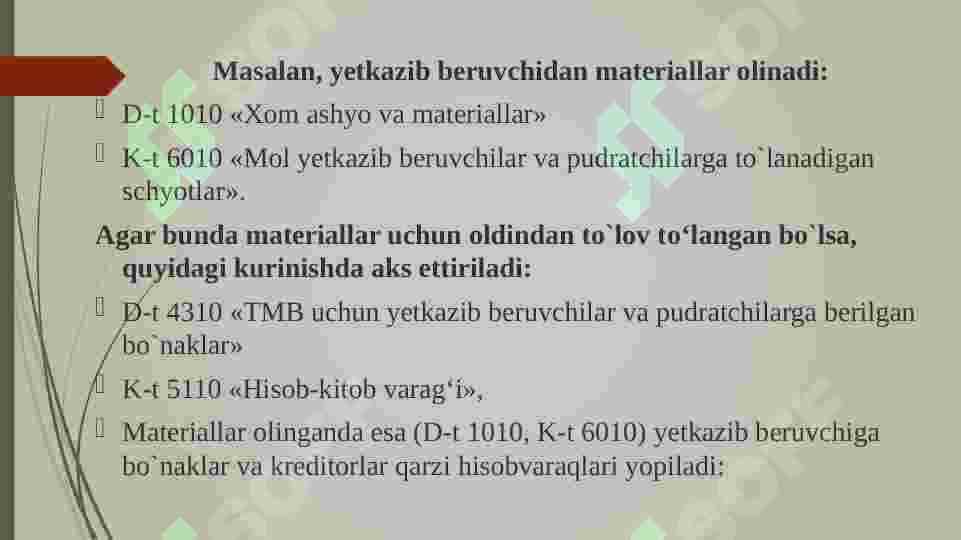 MAJBURIYATLAR HISOBI 7