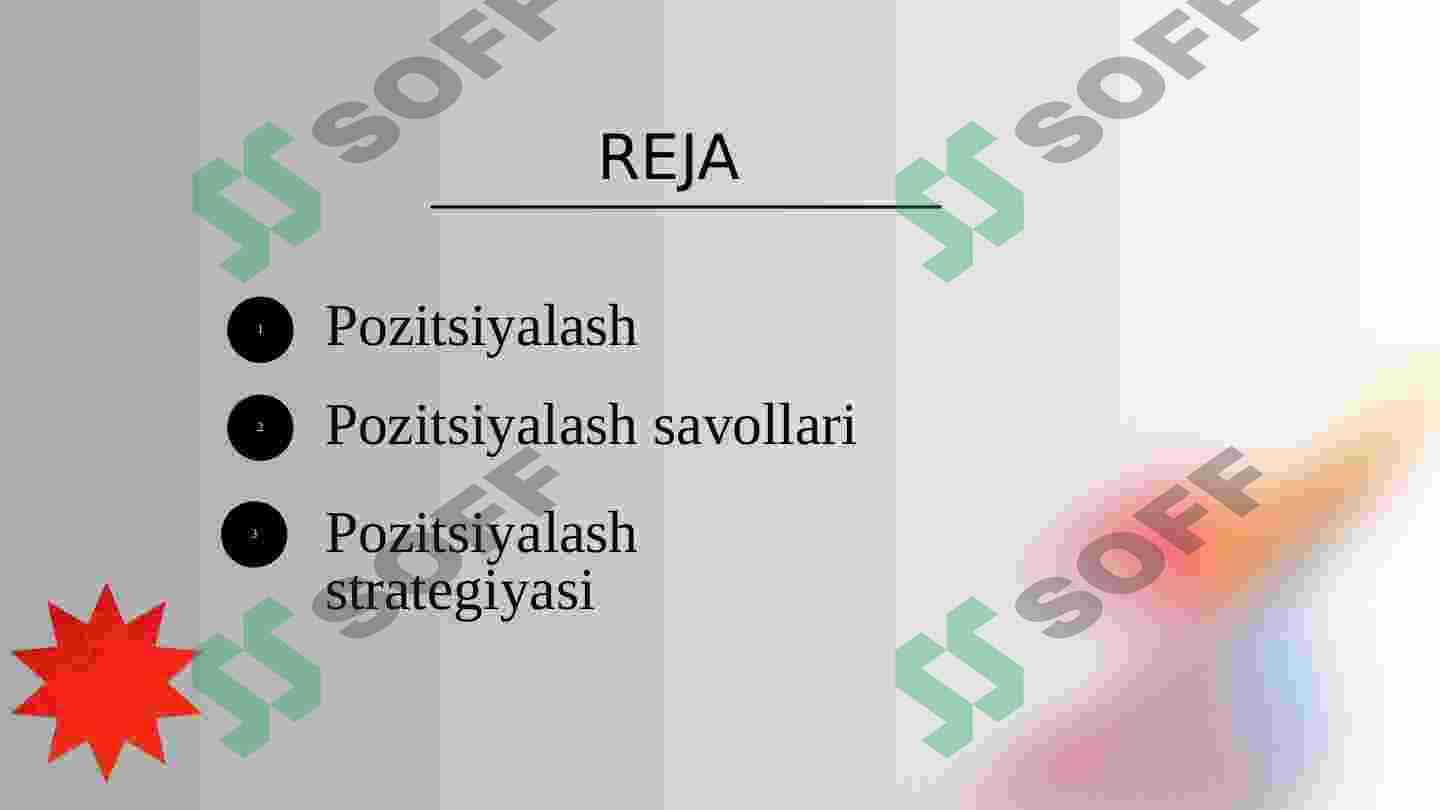 MAQSADLI BOZORNI TANLASH 2