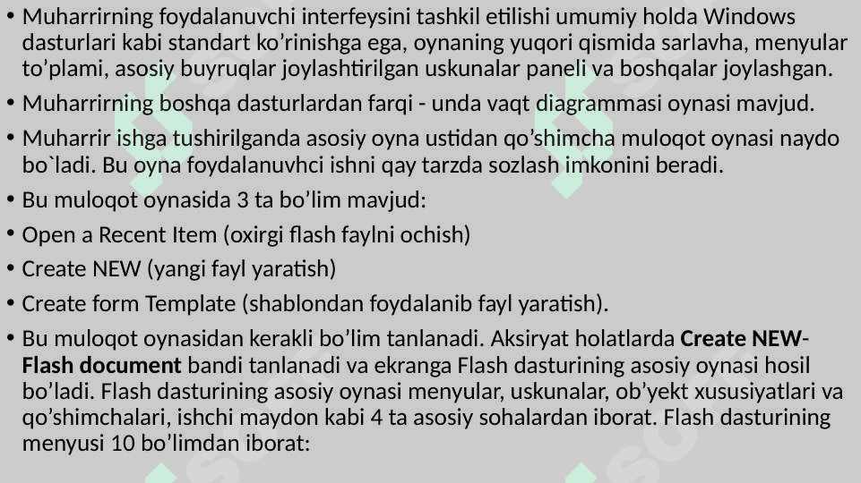 Animatsiya yaratish texnologiyalari 4