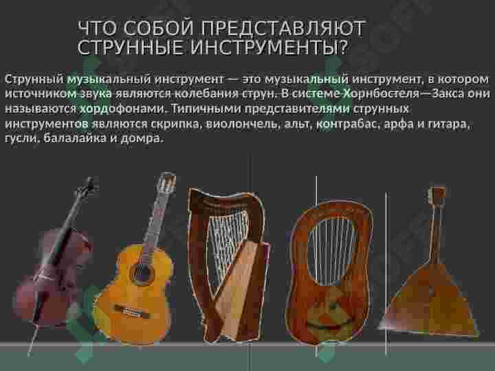 Музыкальные  инструменты 2