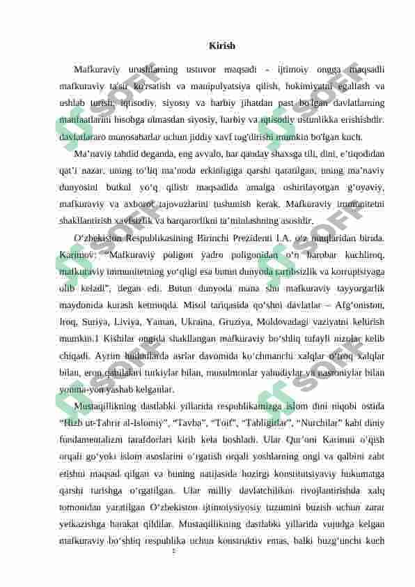 Mafkuraviy tahdid va ularga qarshi kurash 3
