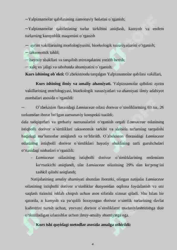 “Yalpiznamolar qabilasi” 4