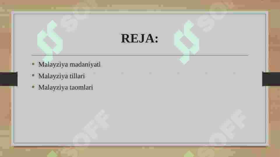 Malayziya madaniyati 2