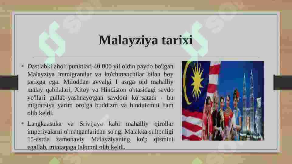 Malayziya mamlakatining siyosati 4