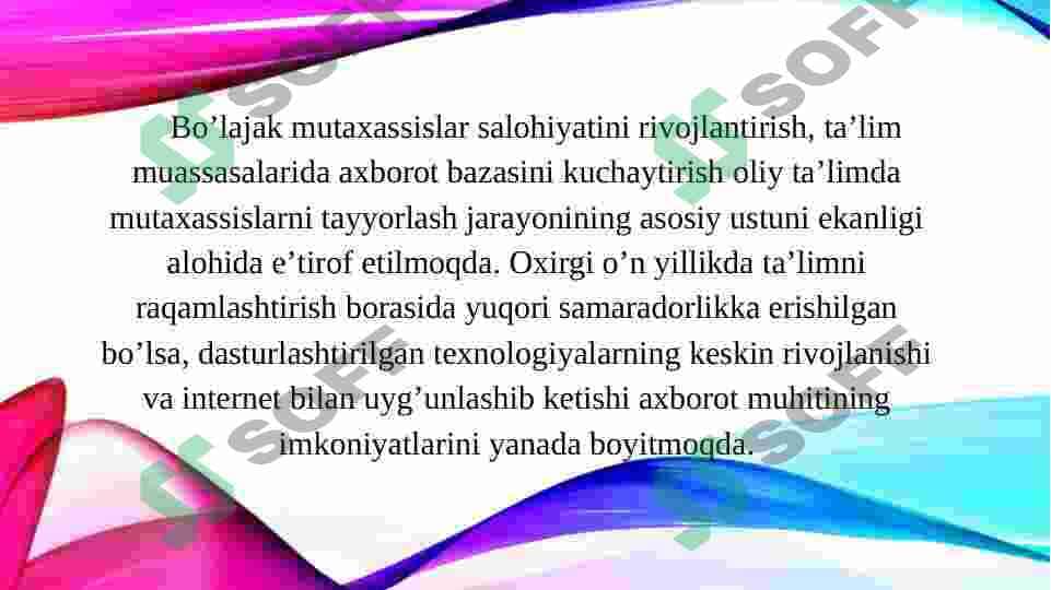 Mediamahsulot turlari 2