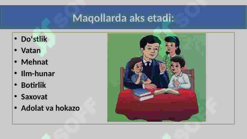 Maqollar 4