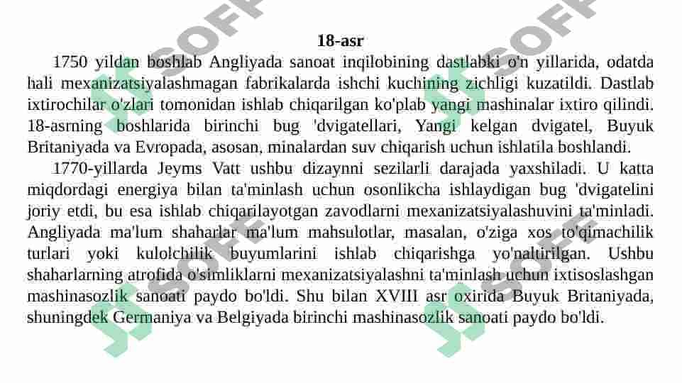 Mashinasozlik tarixi 4