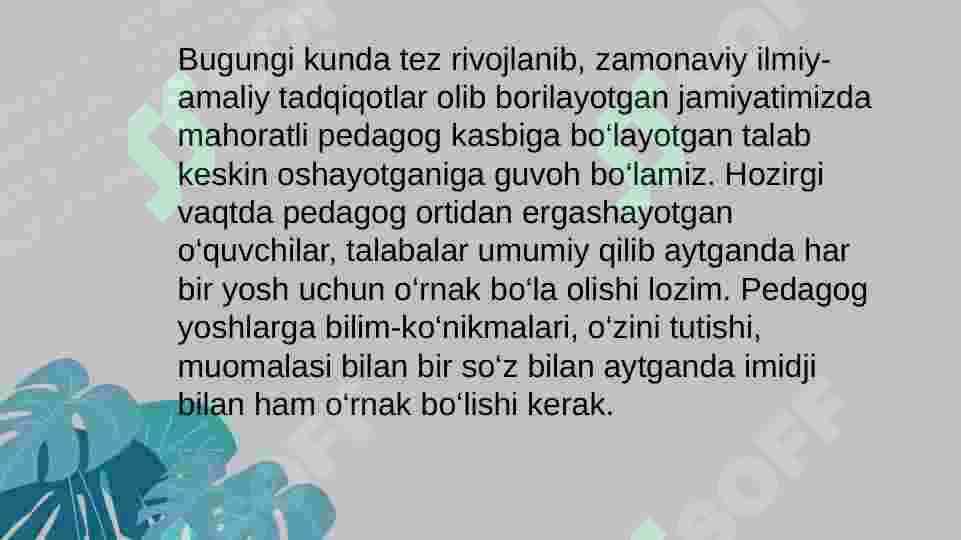 Zamonaviy pedagogning imidji 3