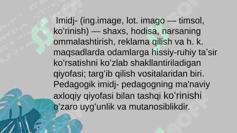 Zamonaviy pedagogning imidji 4
