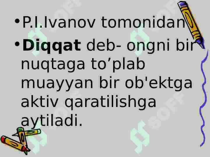 Diqqat haqida umumiy tushuncha 3
