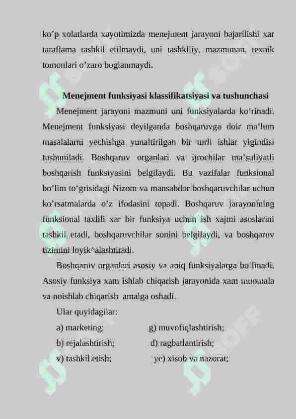 Menejment funksiyasi 4