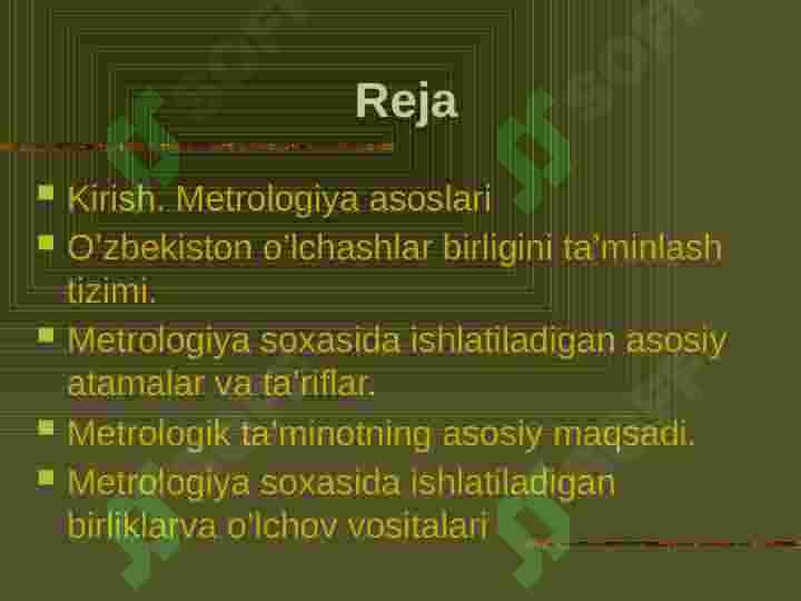 Metrologiya asoslari 2