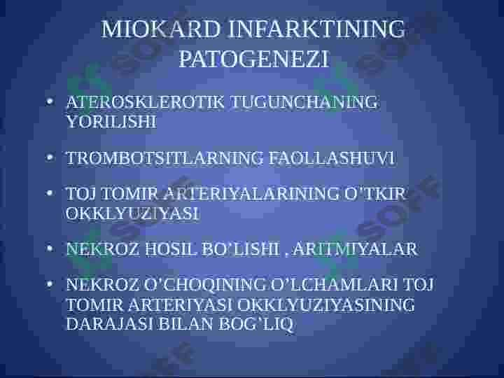 Miokard infarkti 5