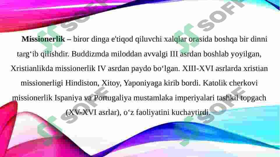 Missionerlik faoliyati 3