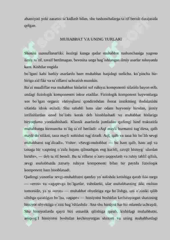 Muhabbat psixologiyasi 6