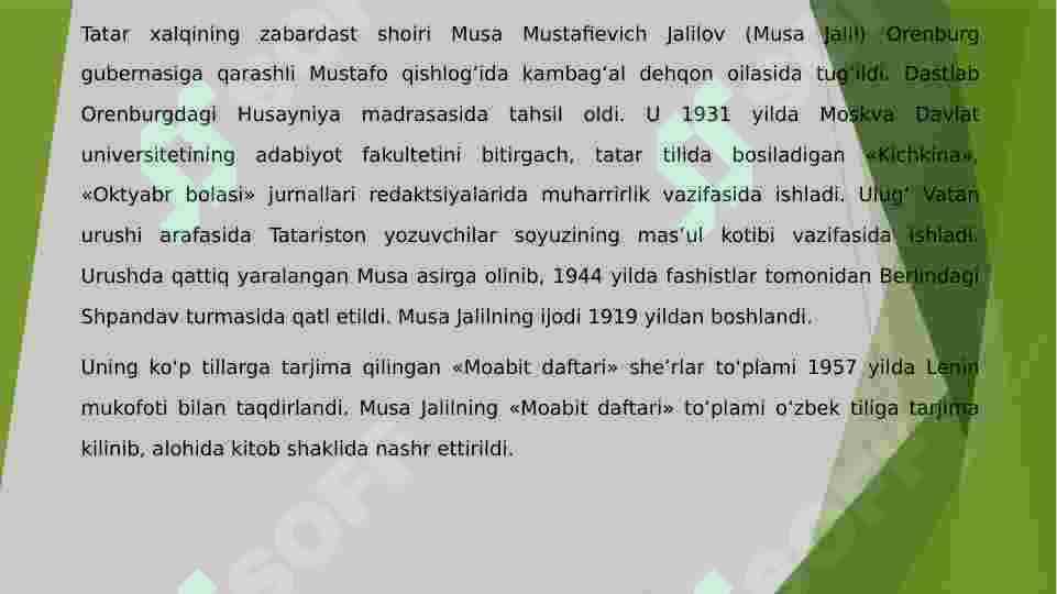 Musa Jalil she'riyati 4