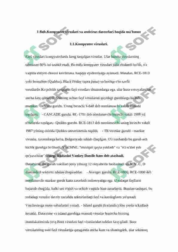 Kompyuter viruslari va antivirus dasturlari 6