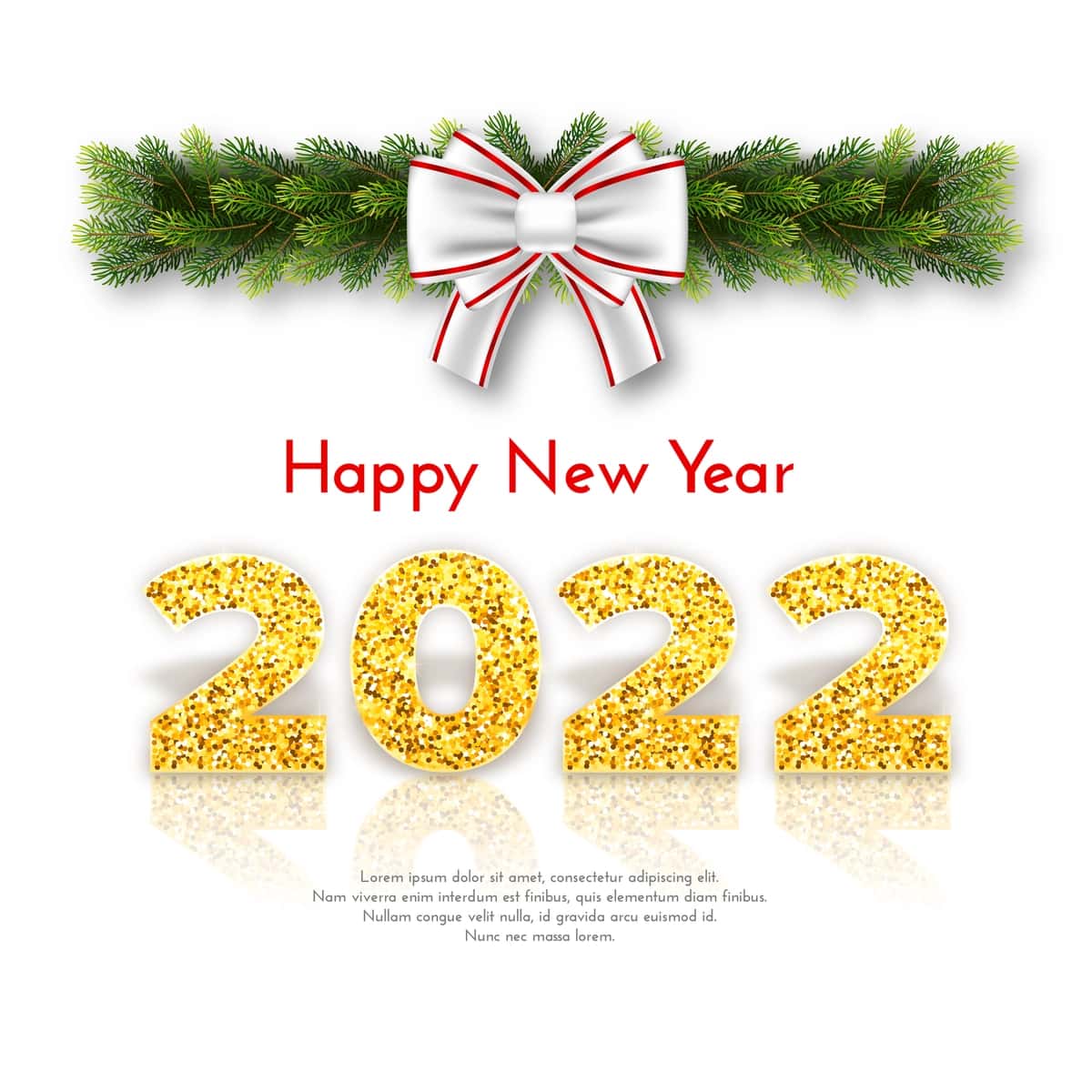 Bayram sovg'a kartasi Yangi yil bilan 2022 | Holiday gift card happy new year 2022 1