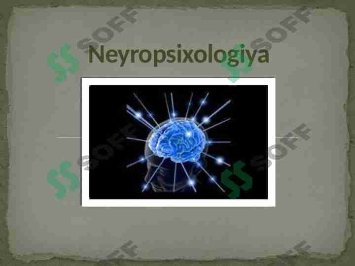 Neyropsixologiya