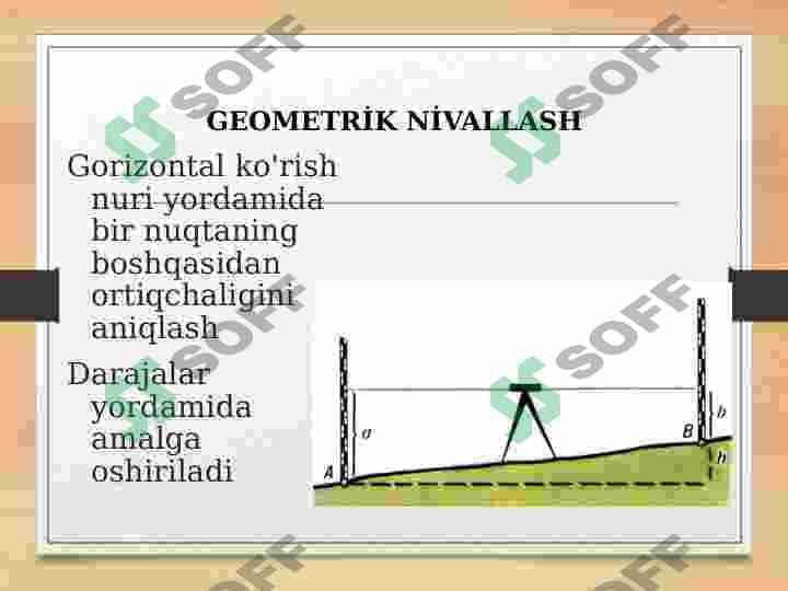 Nivelirlash 4
